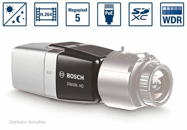NBN-80052-BA DINION IP starlight 8000 MP Bosch Videoüberwachung
