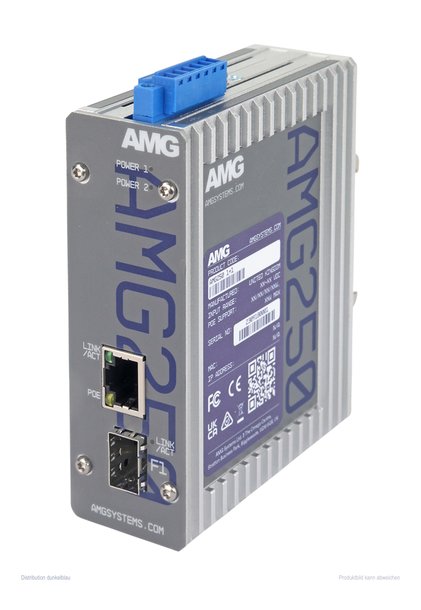 AMG250-1FAT-1S-P30,AMG,PoE-Converter,Videoüberwachung