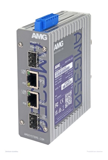 AMG350-2GBT-2S-P180, AMG, PoE Switch, Videoüberwachung