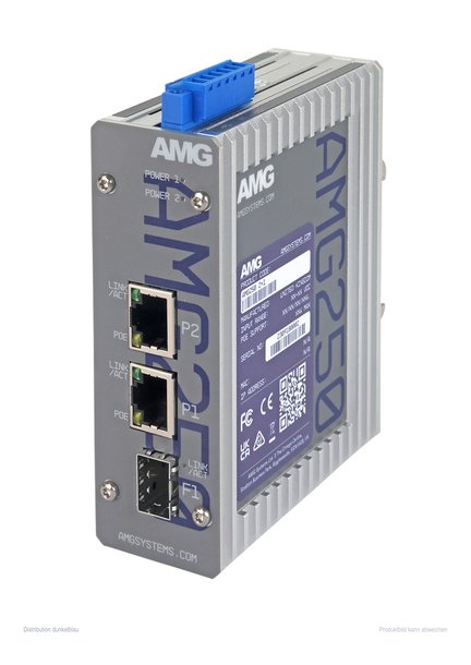 AMG250-2FAT-1S-P60,AMG, PoE Media Converter,Videoüberwachung