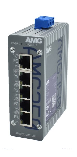 AMG350-5G,AMG,Industrieller 5 Port Switch, Videoüberwachung