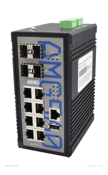 AMG560-8GAT-4XS-P240,AMG, POE-Switch, Videoüberwachung