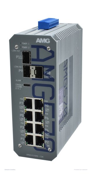 AMG570-8GAT-3S-P240,AMG,POE Switch,Videoüberwachung