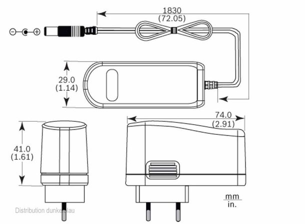 UPA-1220-50 Netzgerät 12V DC Bosch Videoüberwachung