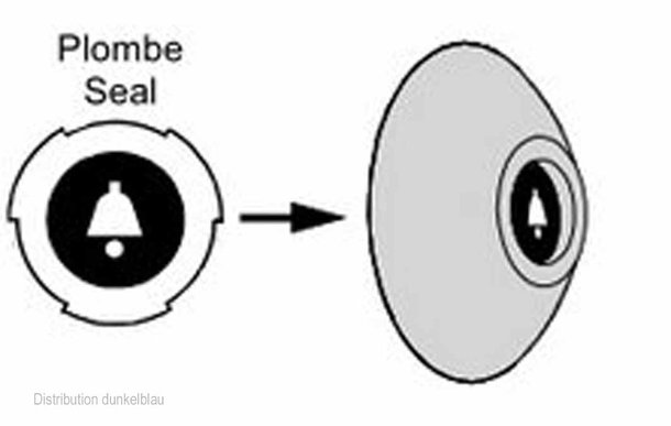 IMI-SEAL-P Plompe für Überfalltaster Bosch Einbruchmeldesysteme