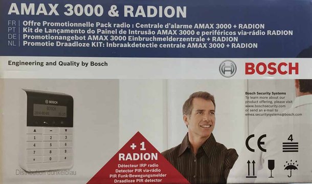 PROMOKITFR-DE, AMAX 3000 Kit Bosch Einbruchmeldesysteme