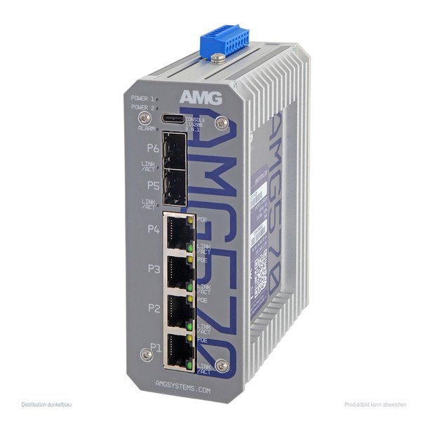 AMG570-4GAT-2S-P120,AMG,POE Switch, Videoüberwachung